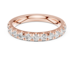 Gold Ring DDLR-597, Rose Gold, view 4