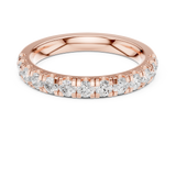 Gold Ring DDLR-597, Rose Gold, view 4