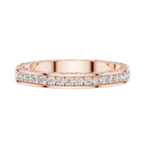 Gold Ring DDLR-238, Rose Gold, view 3
