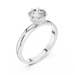 Gold Ring LR-0002, White Gold, view 2