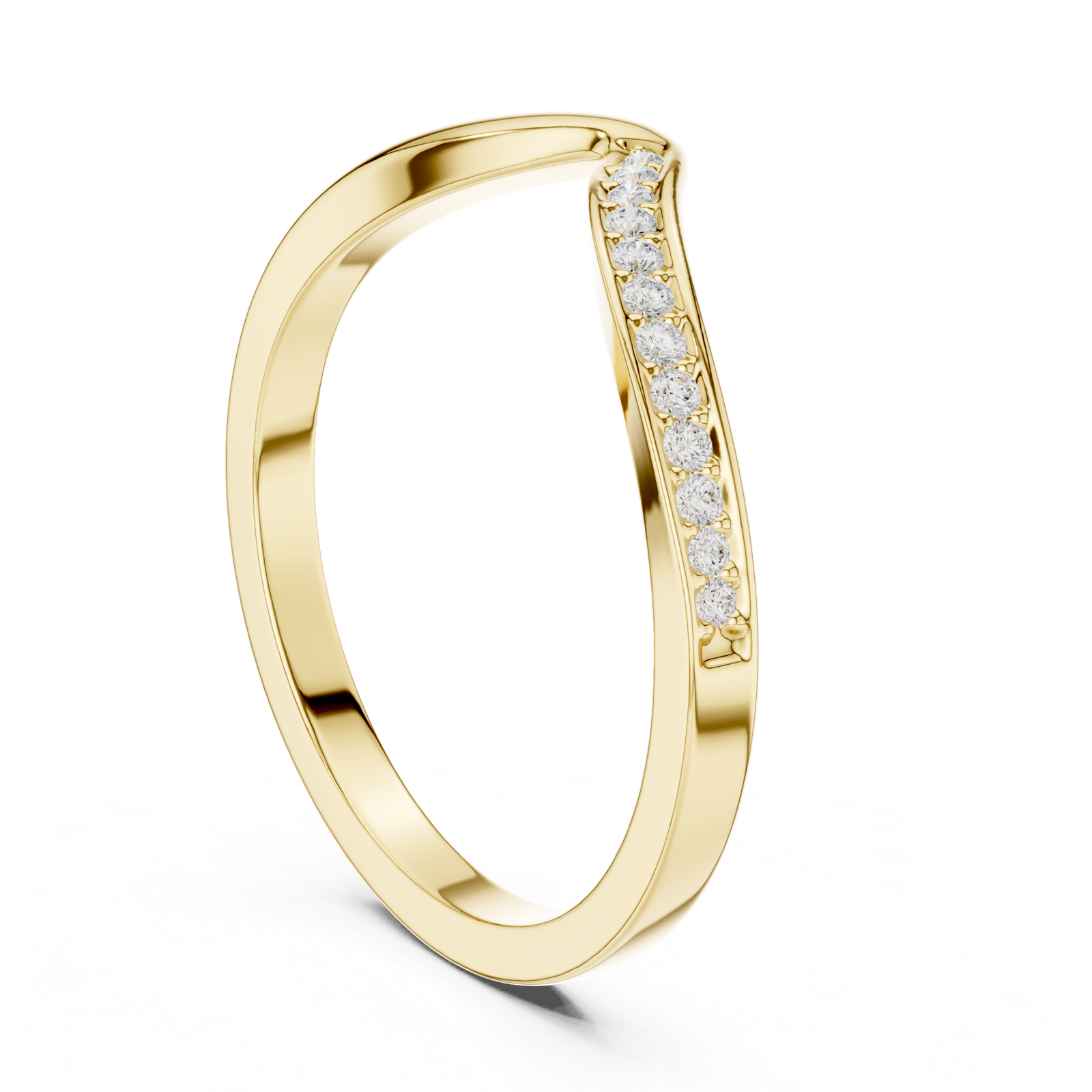 Gold Ring SBWR(61), Yellow Gold, view 1