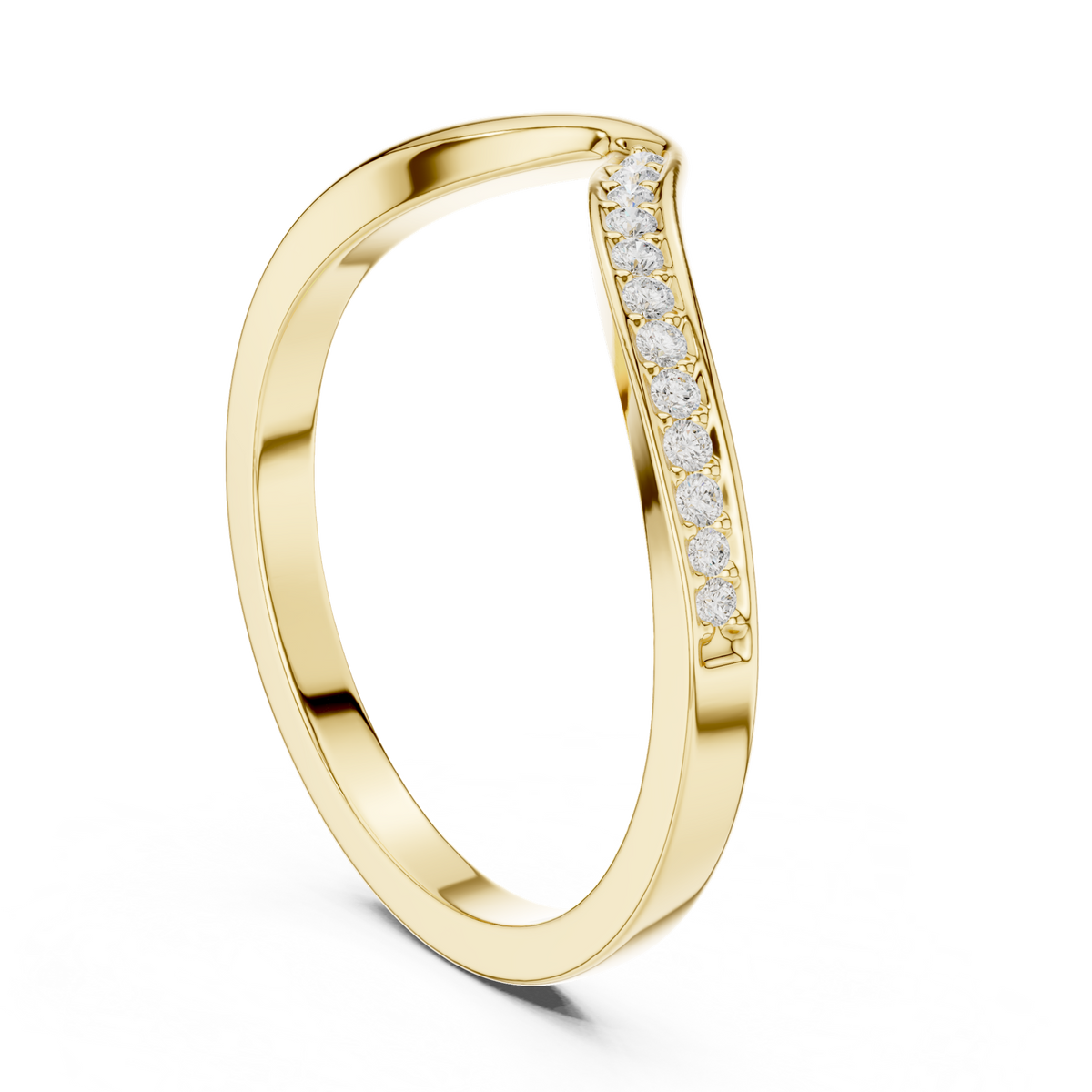 Gold Ring SBWR(61), Yellow Gold, view 1