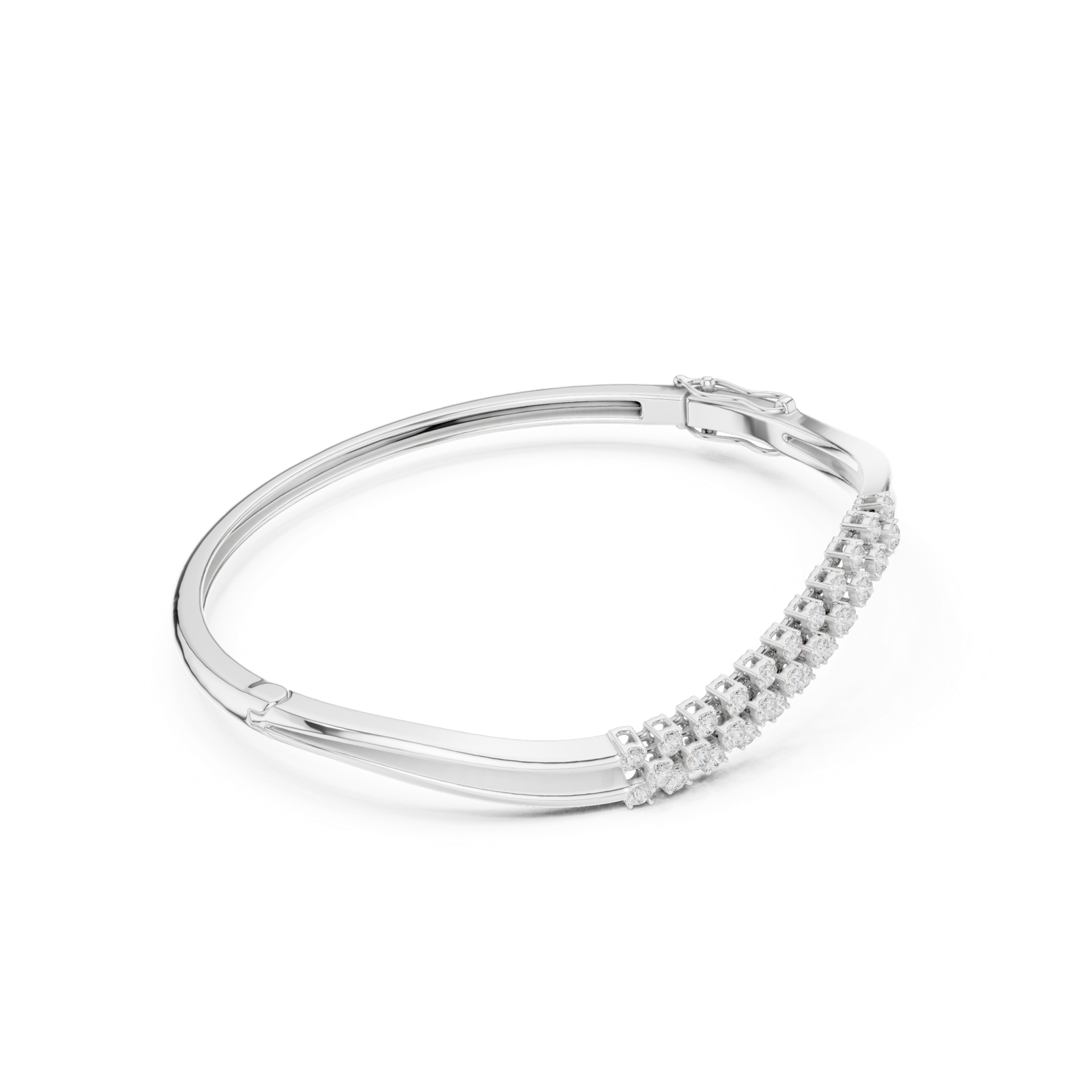 Gold Bracelet SBWB (29), White Gold, view 1