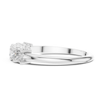 Gold Ring DDLR-424, White Gold, view 3