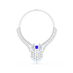 Gold Necklace GNK-0053, White Gold, view 0