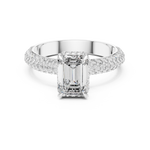 Gold Pendant 9-10035L_SS8, White Gold