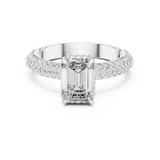 Gold Pendant 9-10035L_SS8, White Gold