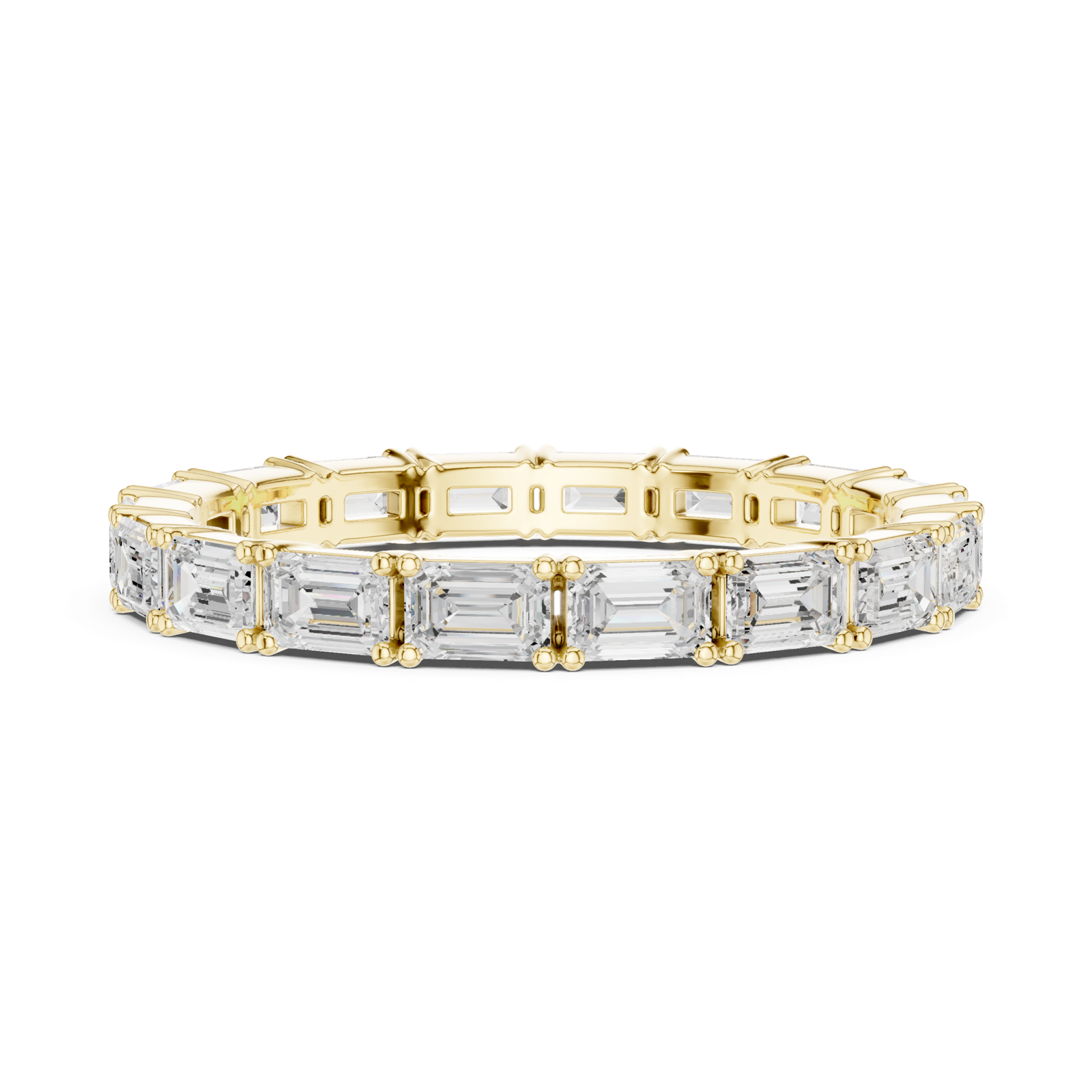 Gold Ring DDLR-622, Yellow Gold, view 3