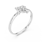 Gold Ring 1 (362), White Gold, view 2
