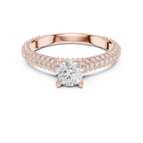 Gold Ring LR-0348, Rose Gold, view 4