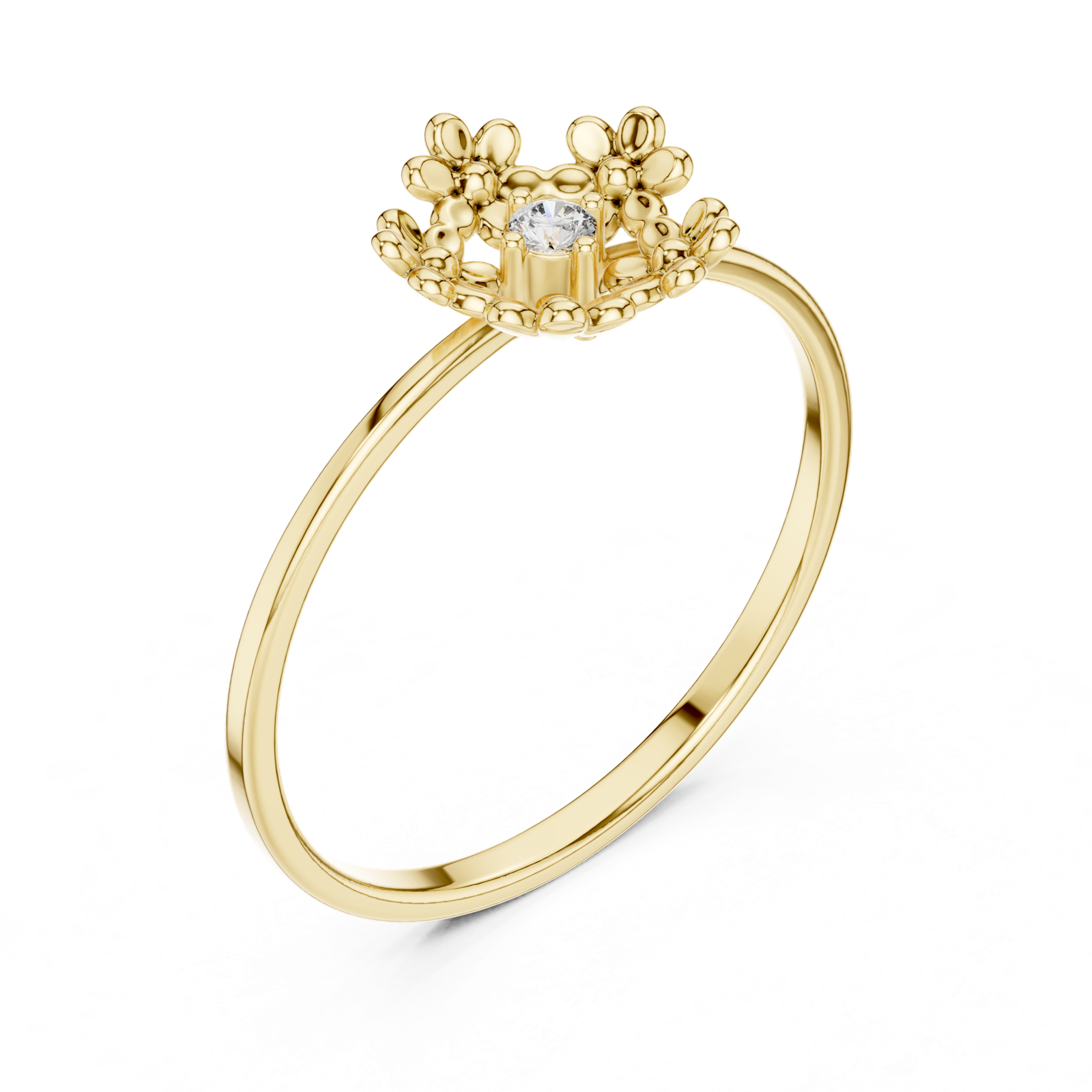 Gold Ring 1 (229), Yellow Gold, view 2