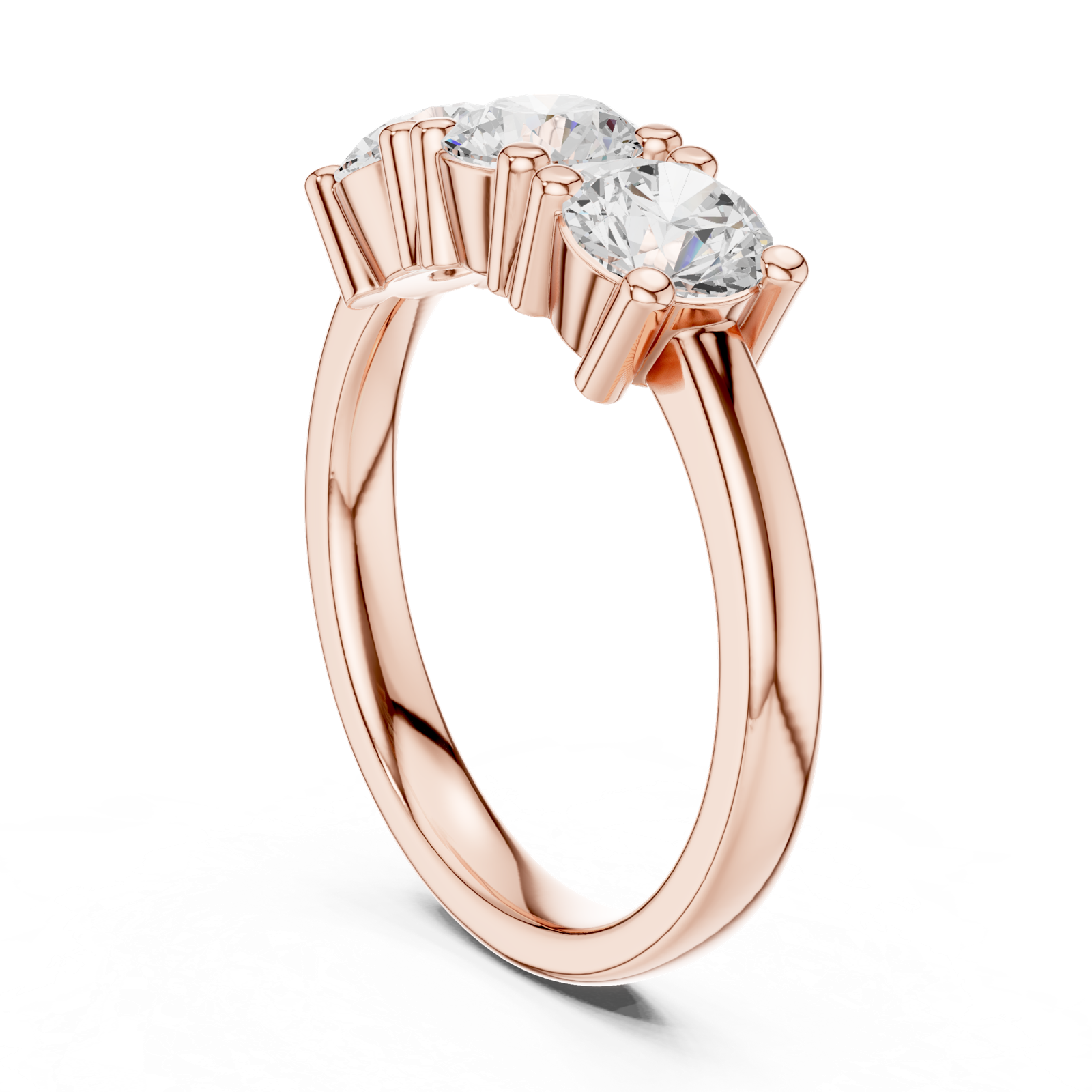 Gold Ring DDLR-611, Rose Gold
