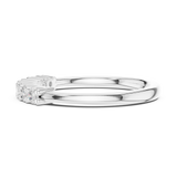 Gold Ring DDLR-618, White Gold, view 3
