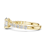 Gold Ring L03-667, Yellow Gold, view 3