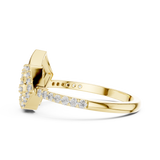 Gold Ring LR-01 (55), Yellow Gold, view 3