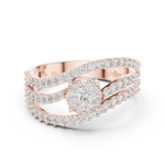 Gold Ring 19-120012L, Rose Gold