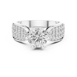 Gold Ring LR-0094, White Gold
