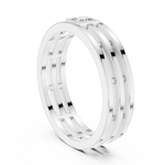 Gold Ring AGR-1, White Gold