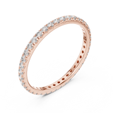 Gold Ring DDLR-212, Rose Gold, view 2