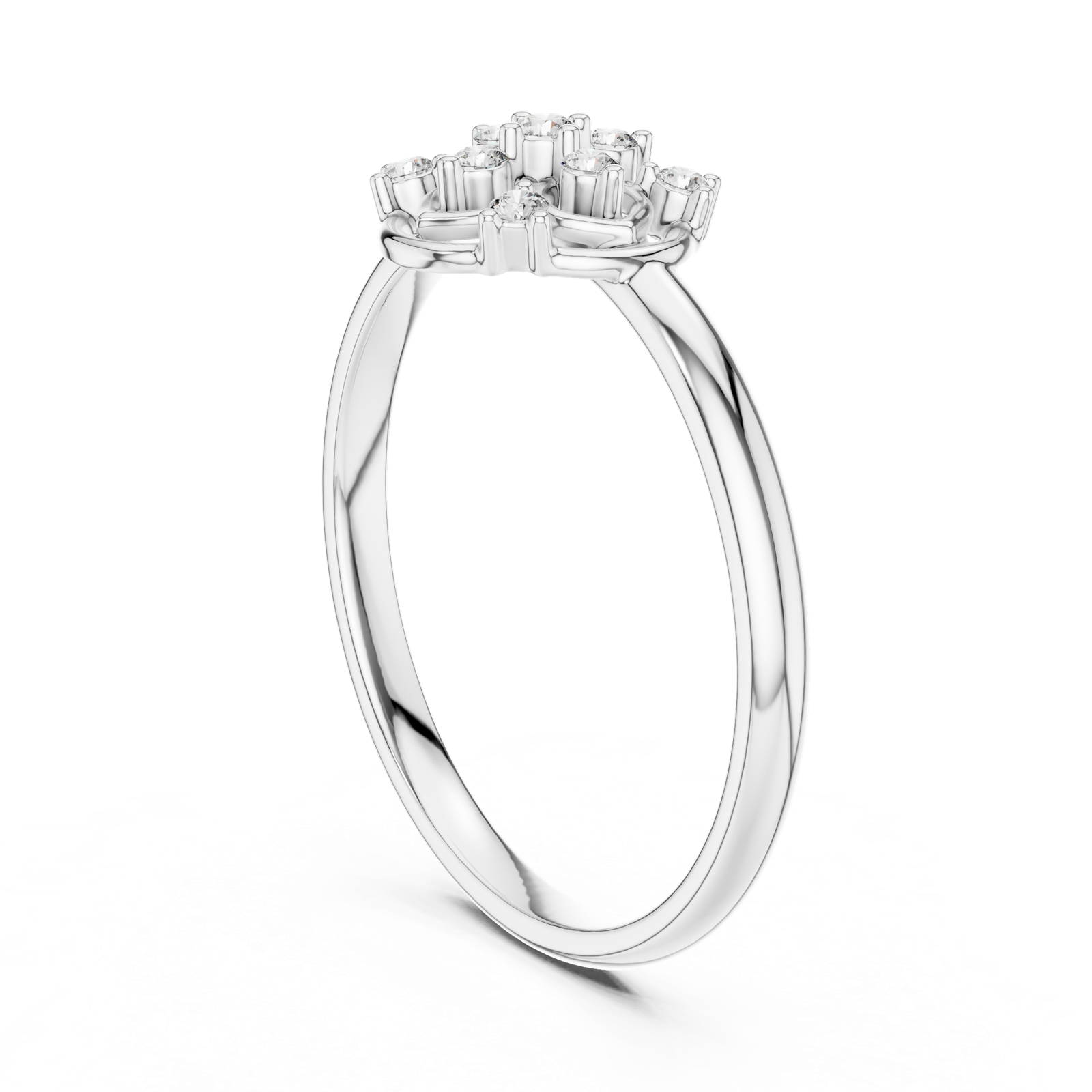 Gold Ring 1 (433), White Gold