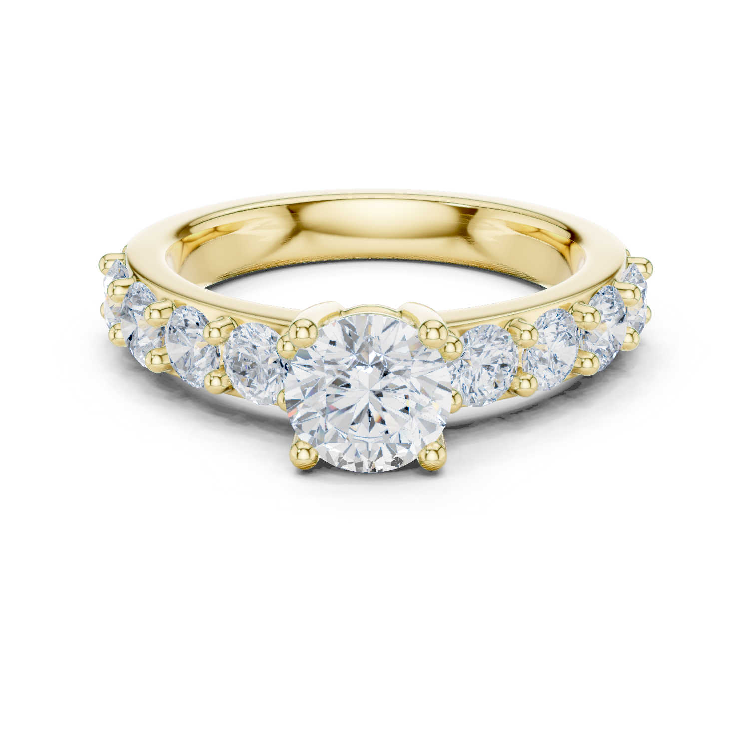 Gold Ring DDLR-655, Yellow Gold