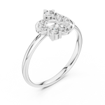 Gold Ring 1 (261), White Gold, view 2