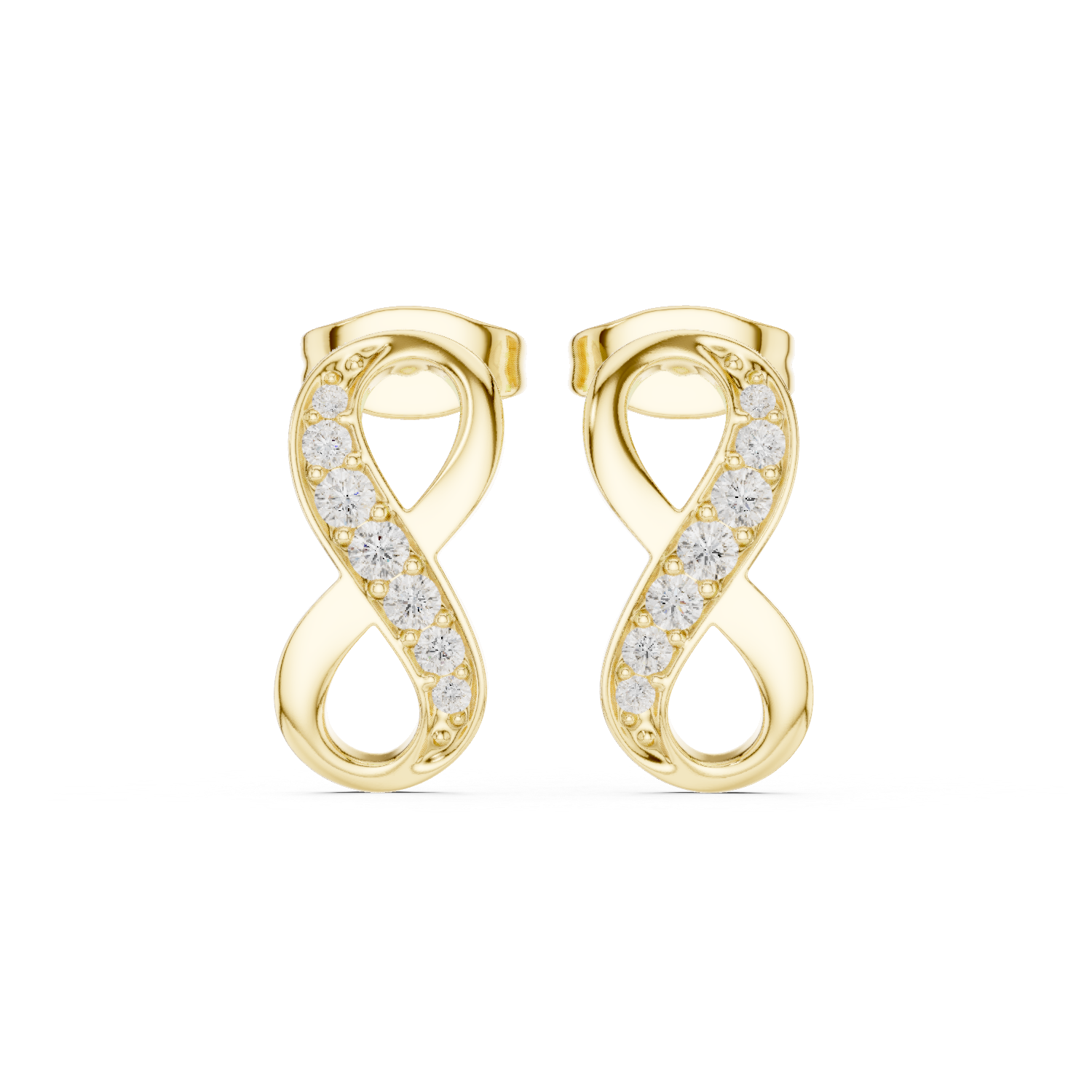 Gold Earrings SBER(51), Yellow Gold