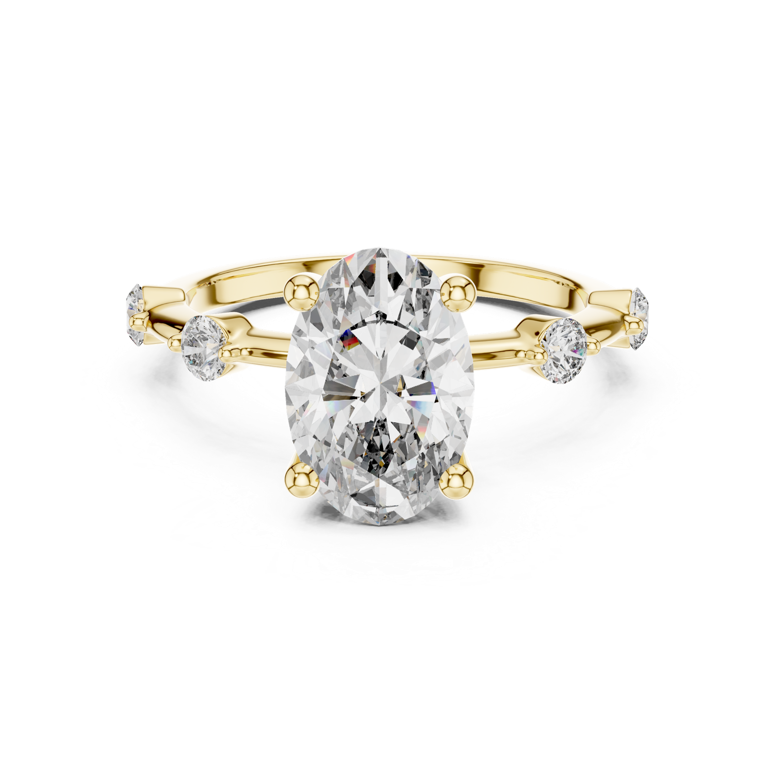 Gold Ring DDLR-056, Yellow Gold