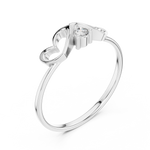 Gold Ring 1 (243), White Gold, view 2