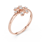 Gold Ring 1 (367), Rose Gold, view 2