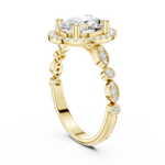 Gold Ring DDLR-340, Yellow Gold, view 1