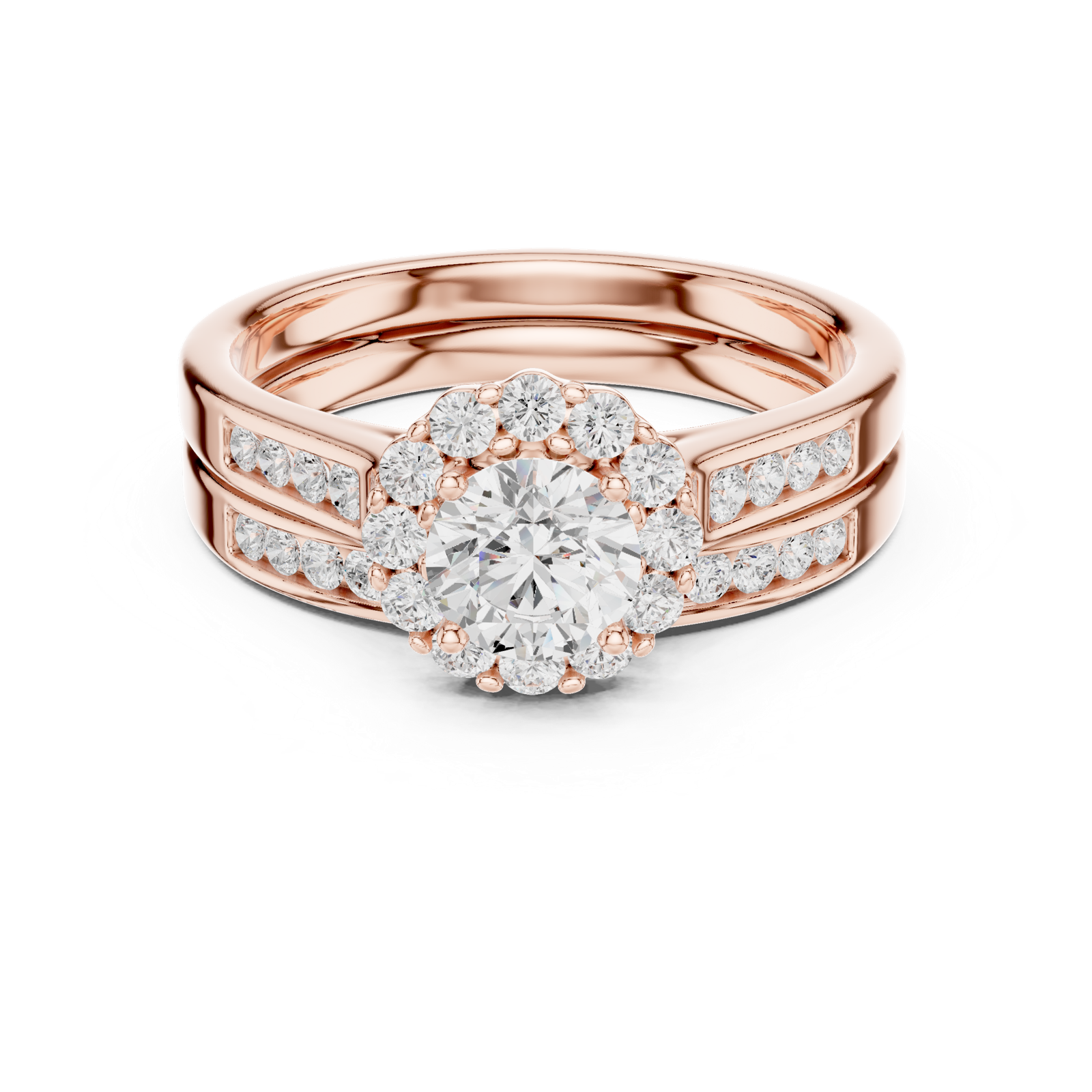 Gold Ring LR-0269, Rose Gold