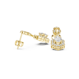 Gold Earrings 3-10013E_185, Yellow Gold, view 1