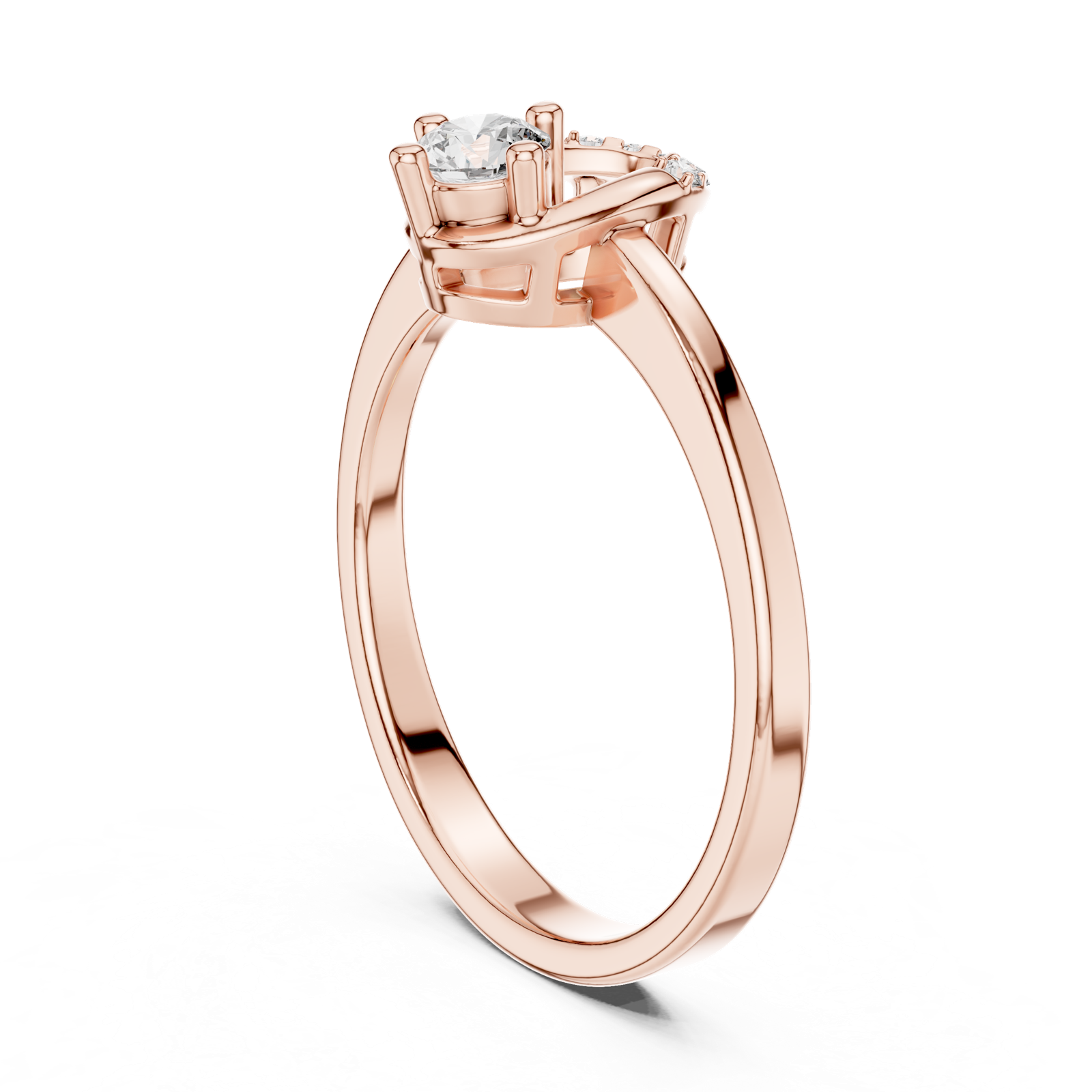 Gold Ring L03-1347, Rose Gold