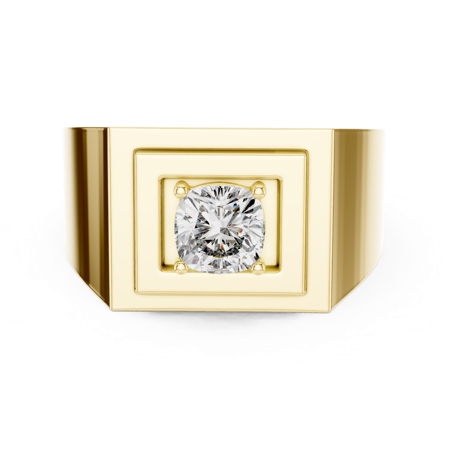 Gold Ring L28-GR, Yellow Gold