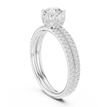 Gold Ring LR-0342, White Gold