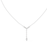 Gold Pendant GPD-0032, White Gold, view 1