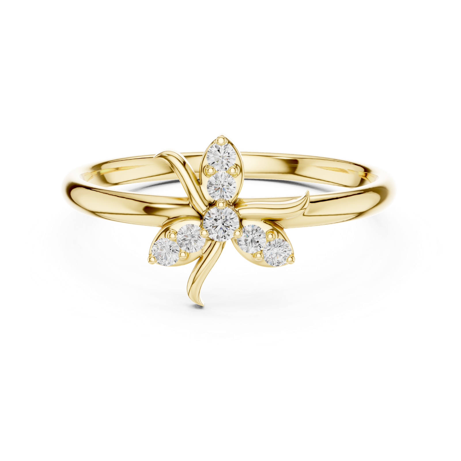 Gold Ring 1 (342), Yellow Gold, view 4