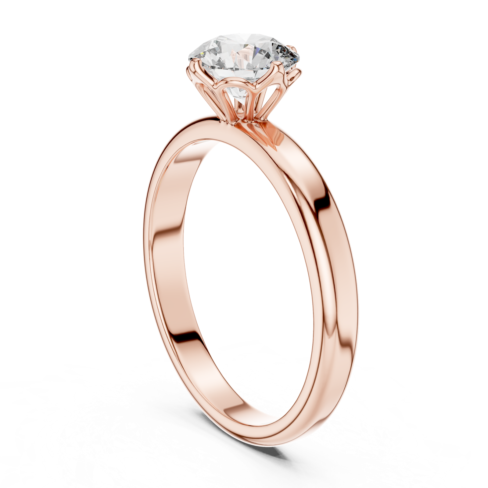 Gold Ring LR-0007, Rose Gold