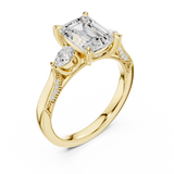 Gold Ring DDLR-1041, Yellow Gold, view 2