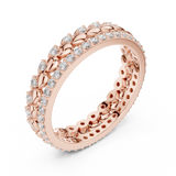 Gold Ring R39, Rose Gold, view 2