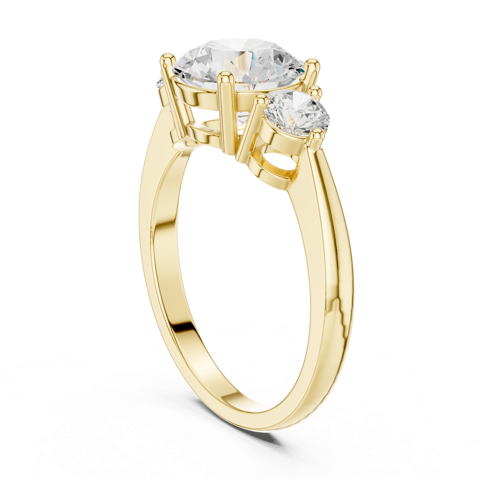 Gold Ring DDLR-817, Yellow Gold