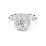 Gold Ring DDLR-629, White Gold, view 4
