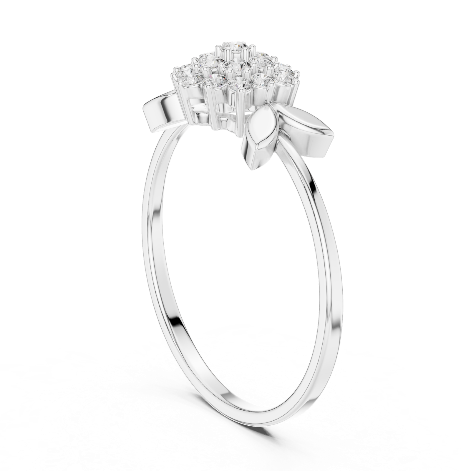 Gold Ring 1 (163), White Gold