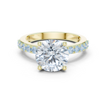 Gold Ring DDLR-750, Yellow Gold