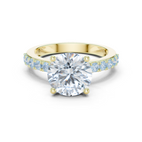 Gold Ring DDLR-750, Yellow Gold