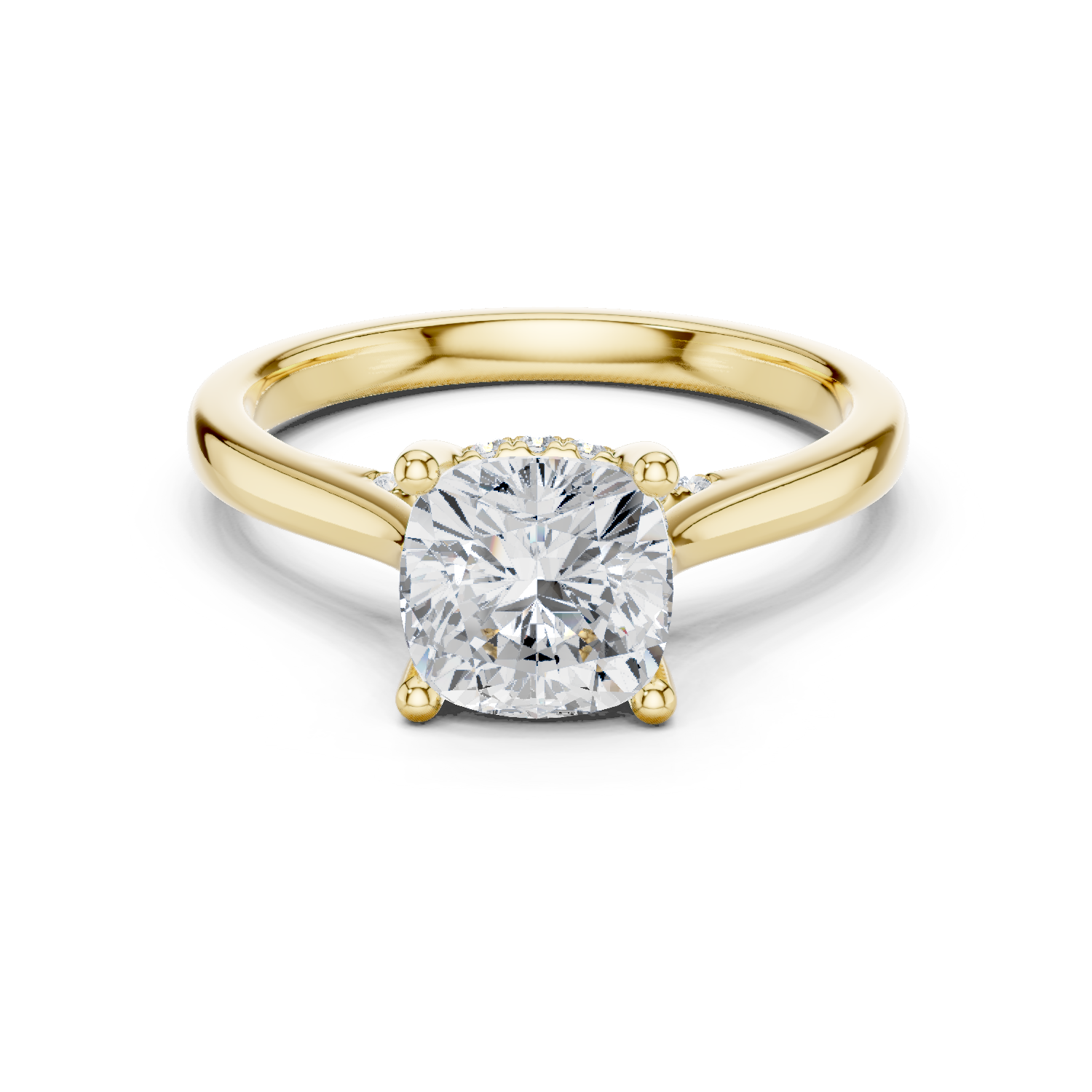 Gold Ring DDLR-854, Yellow Gold