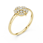 Gold Ring 1 (287), Yellow Gold, view 2