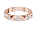 Gold Ring DDLR-352, Rose Gold, view 4