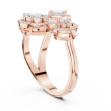 Gold Ring DDLR-530, Rose Gold